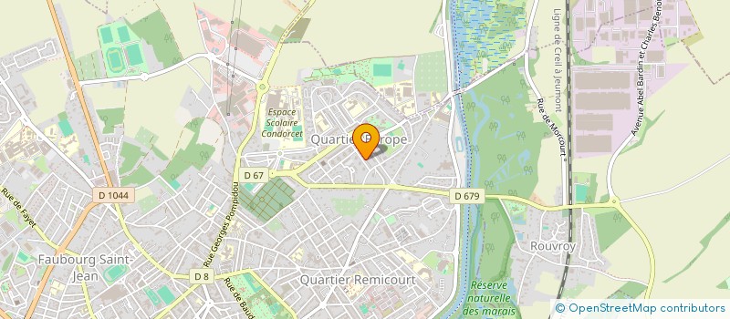 localisation de l'entreprise MONSIEUR KAMEL LICHIHEB à SAINT-QUENTIN