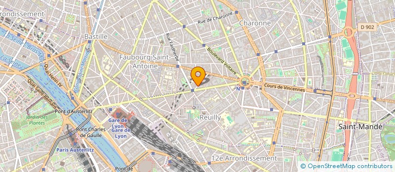 localisation de l'entreprise MONSIEUR KAMEL LOUNAS  PARIS