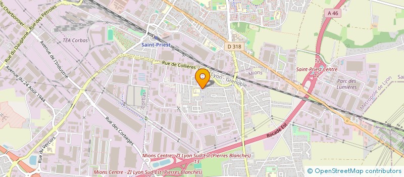 localisation de l'entreprise MONSIEUR KAMEL M TAIR  MIONS