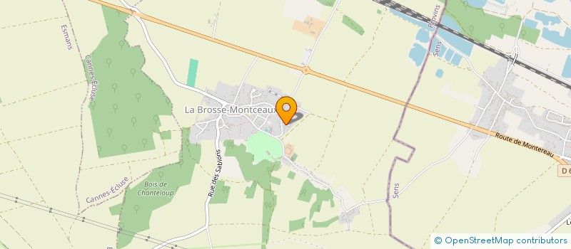 localisation de l'entreprise MONSIEUR KAMEL MAHMOUDI  LA BROSSE-MONTCEAUX