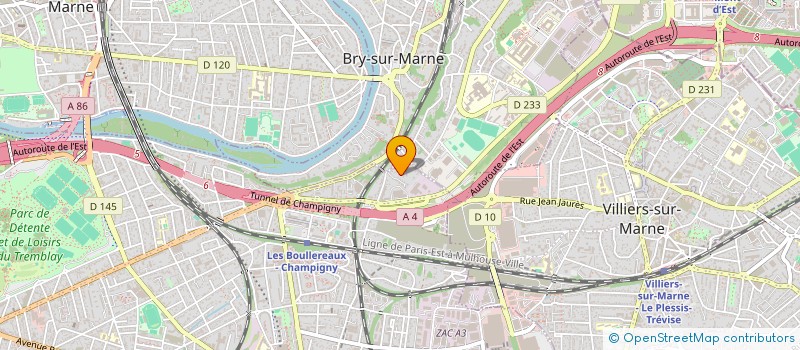 localisation de l'entreprise MONSIEUR KAMEL MAKOOI à CHAMPIGNY-SUR-MARNE