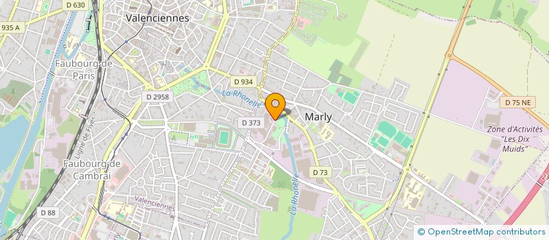 localisation de l'entreprise MONSIEUR KAMEL MANI  MARLY