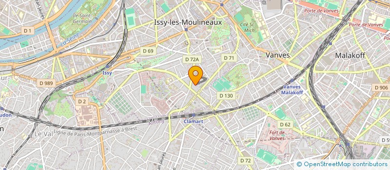 localisation de l'entreprise MONSIEUR KAMEL MANSOURI à ISSY-LES-MOULINEAUX