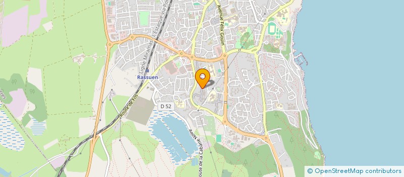 localisation de l'entreprise MONSIEUR KAMEL MAOUDJ  ISTRES