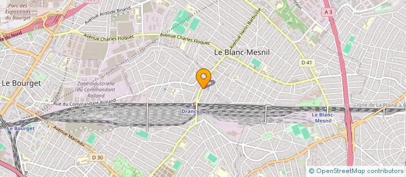 localisation de l'entreprise MONSIEUR KAMEL MAZA à DRANCY