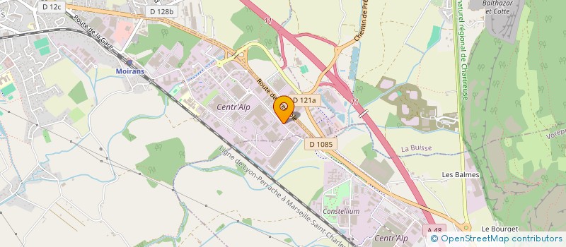 localisation de l'entreprise MONSIEUR KAMEL MEDJAHED à MOIRANS