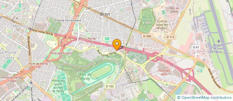 localisation de l'entreprise MONSIEUR KAMEL MEHDI  BRON