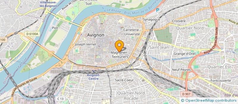 localisation de l'entreprise MONSIEUR KAMEL MELLAH à AVIGNON