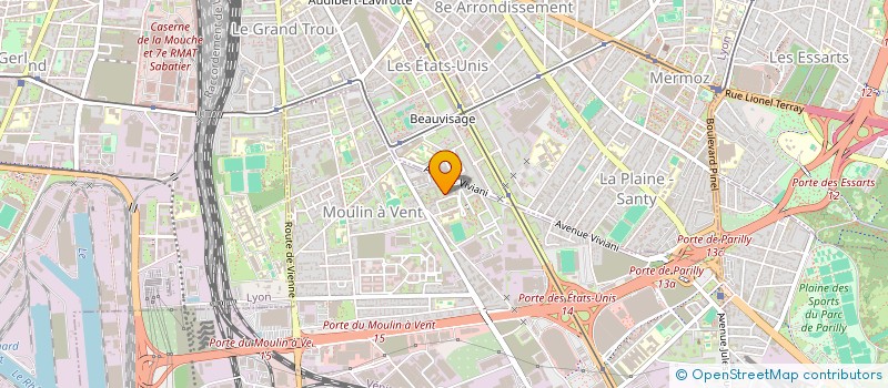 localisation de l'entreprise MONSIEUR KAMEL MESTIRI  VENISSIEUX