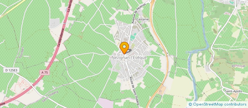 localisation de l'entreprise MONSIEUR KAMEL MEZIANE  NEZIGNAN-L'EVEQUE