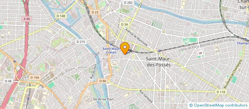 localisation de l'entreprise MONSIEUR KAMEL MEZOUAGHI à SAINT-MAUR-DES-FOSSES