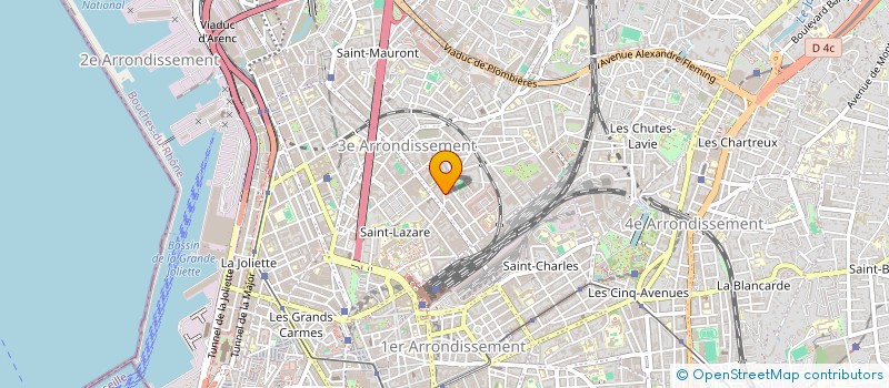 localisation de l'entreprise MONSIEUR KAMEL MOUSSA à MARSEILLE