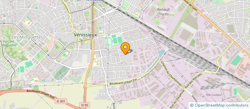 localisation de l'entreprise MONSIEUR KAMEL NAAMANI  VENISSIEUX