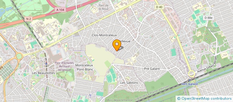 localisation de l'entreprise MONSIEUR KAMEL NACHIT à VILLEPINTE