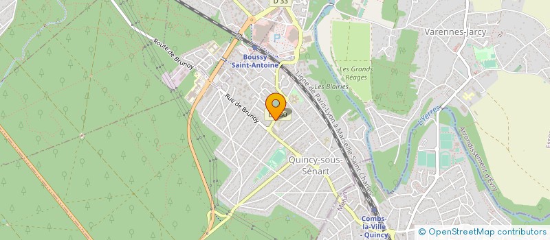 localisation de l'entreprise MONSIEUR KAMEL NADJI  QUINCY-SOUS-SENART