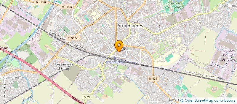 localisation de l'entreprise MONSIEUR KAMEL NOUAR  ARMENTIERES