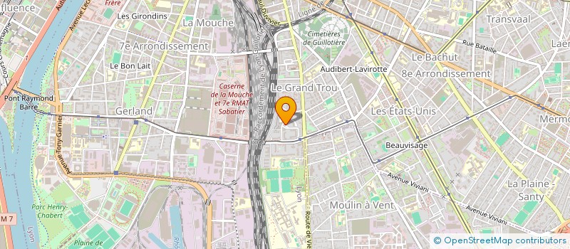 localisation de l'entreprise MONSIEUR KAMEL NOUICHI  LYON