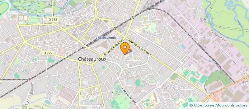 localisation de l'entreprise MONSIEUR KAMEL NOURINE à CHATEAUROUX
