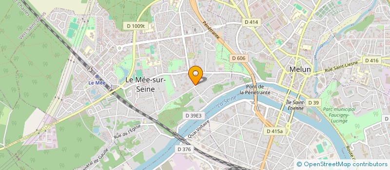 localisation de l'entreprise MONSIEUR KAMEL OUDJAMAA  LE MEE-SUR-SEINE