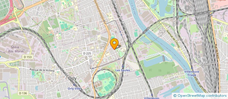 localisation de l'entreprise MONSIEUR KAMEL RAHMOUN  ORLY