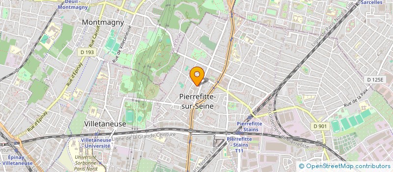 localisation de l'entreprise MONSIEUR KAMEL RAMI à PIERREFITTE-SUR-SEINE