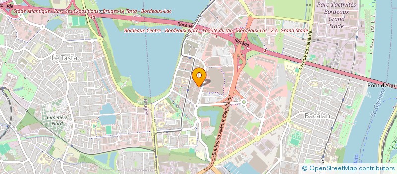 localisation de l'entreprise MONSIEUR KAMEL RAZALI à BORDEAUX