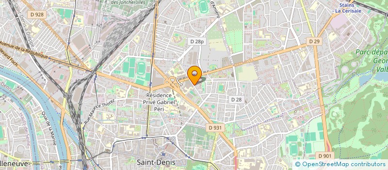 localisation de l'entreprise MONSIEUR KAMEL REGIS à SAINT-DENIS