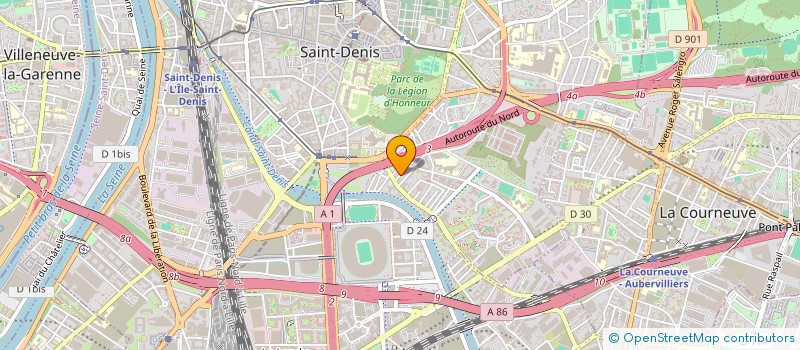 localisation de l'entreprise MONSIEUR KAMEL REGUIEG  SAINT-DENIS