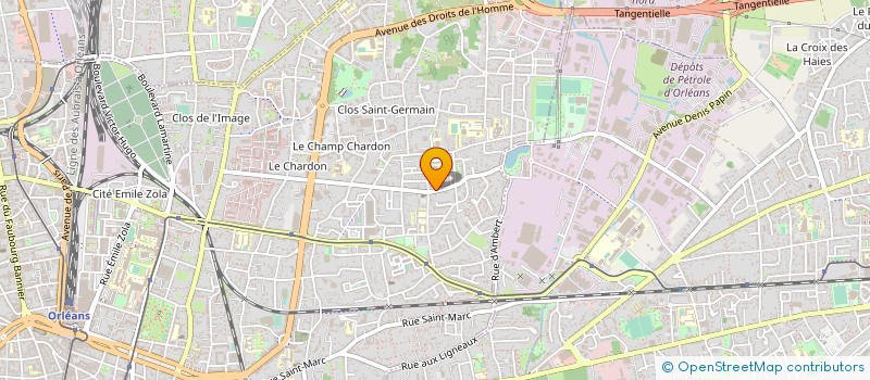 localisation de l'entreprise MONSIEUR KAMEL REHAL à ORLEANS