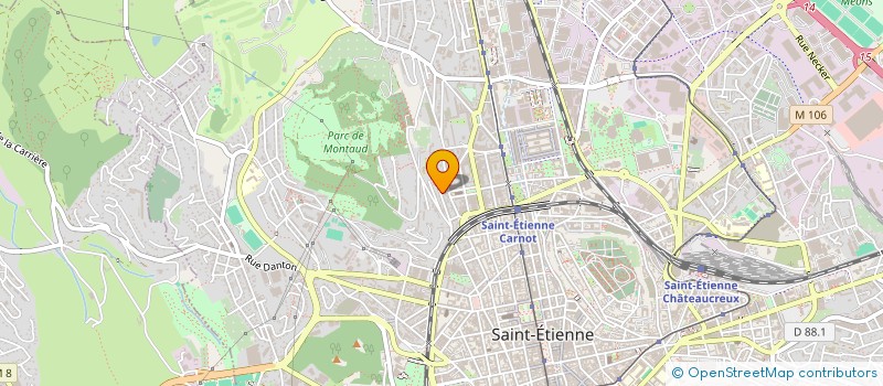 localisation de l'entreprise MONSIEUR KAMEL SALMI  SAINT-ETIENNE