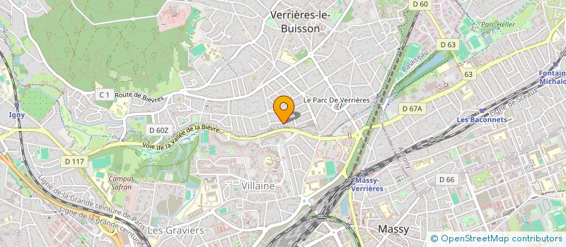 localisation de l'entreprise MONSIEUR KAMEL SASSI à VERRIERES-LE-BUISSON