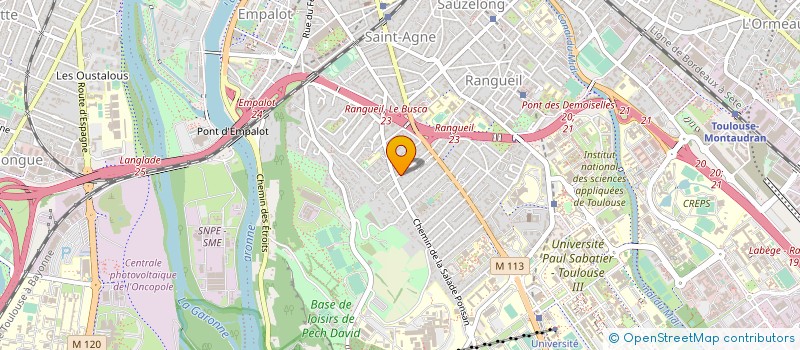 localisation de l'entreprise MONSIEUR KAMEL SECRAOUI  TOULOUSE