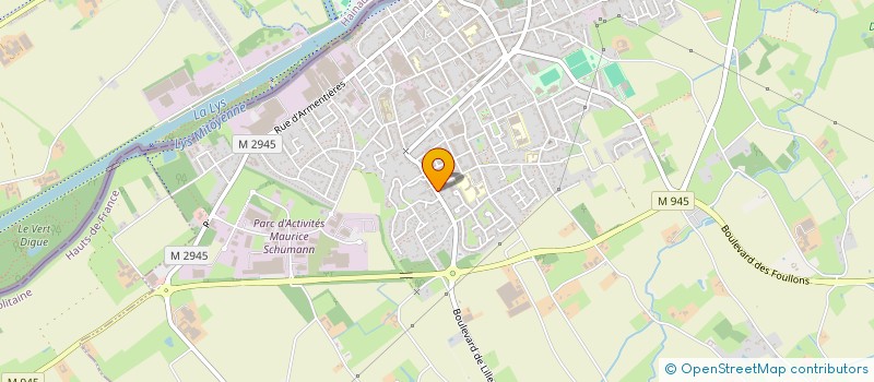 localisation de l'entreprise MONSIEUR KAMEL SEDAIRIA  COMINES