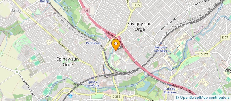 localisation de l'entreprise MONSIEUR KAMEL SEDDIK à SAVIGNY-SUR-ORGE
