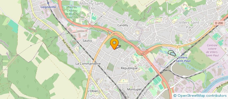 localisation de l'entreprise MONSIEUR KAMEL SENOUCI  NOGENT SUR OISE