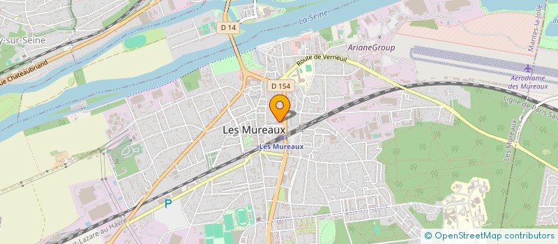 localisation de l'entreprise MONSIEUR KAMEL SERKOUKOU à LES MUREAUX