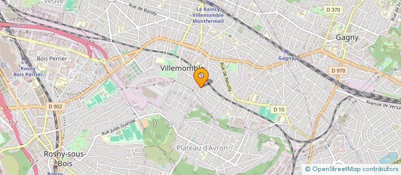 localisation de l'entreprise MONSIEUR KAMEL SOUFI  VILLEMOMBLE