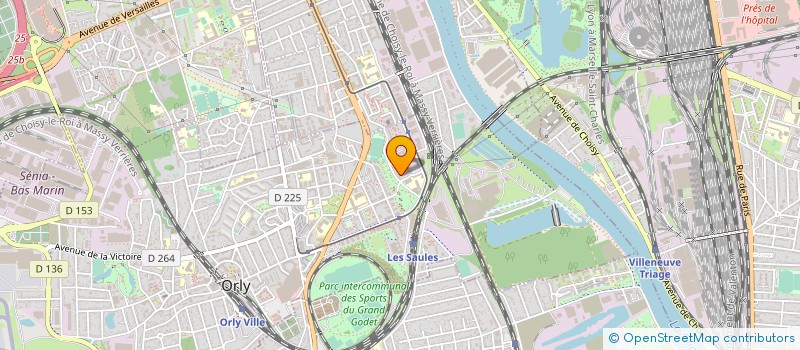 localisation de l'entreprise MONSIEUR KAMEL TABTI à ORLY