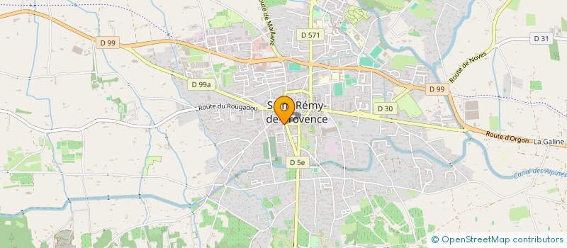 localisation de l'entreprise MONSIEUR KAMEL TACHOUGAFT  SAINT-REMY-DE-PROVENCE