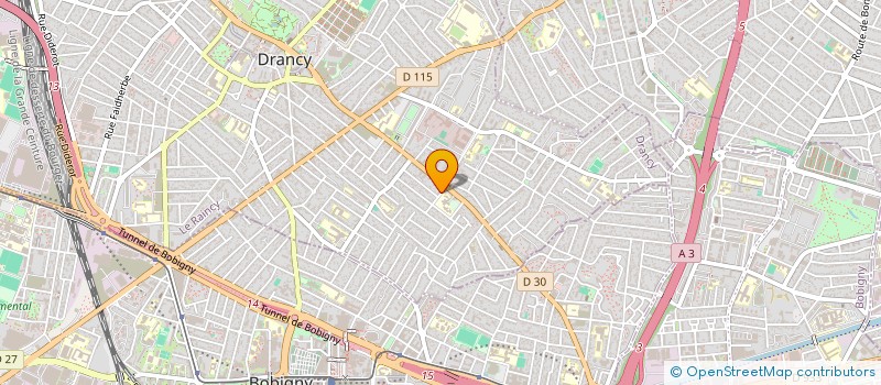localisation de l'entreprise MONSIEUR KAMEL TACHOUGAFT à DRANCY