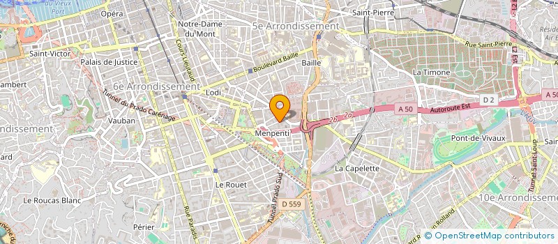 localisation de l'entreprise MONSIEUR KAMEL TEBBA à MARSEILLE