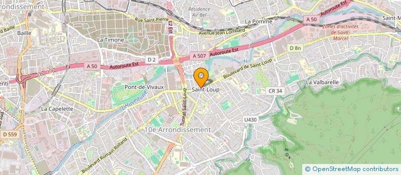 localisation de l'entreprise MONSIEUR KAMEL TLAIDJIA à MARSEILLE