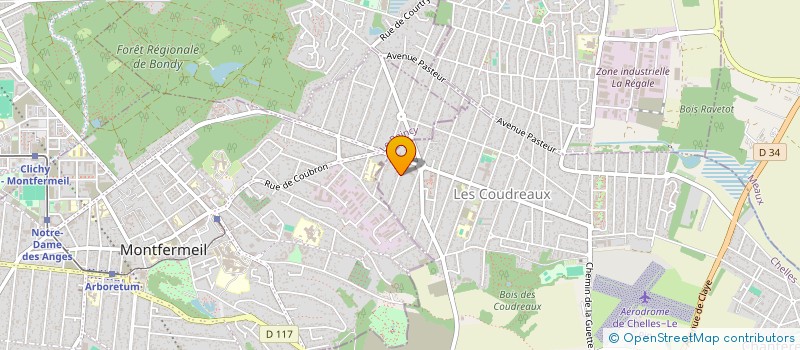 localisation de l'entreprise MONSIEUR KAMEL TLEMSANI  CHELLES