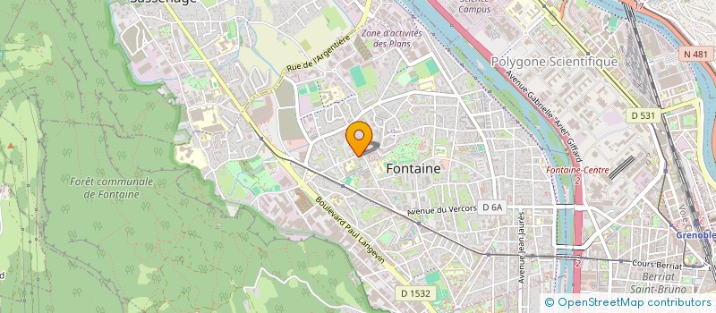 localisation de l'entreprise MONSIEUR KAMEL TOURKI  FONTAINE