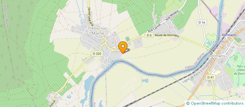 localisation de l'entreprise MONSIEUR KAMEL YACEI à PASSY-SUR-MARNE