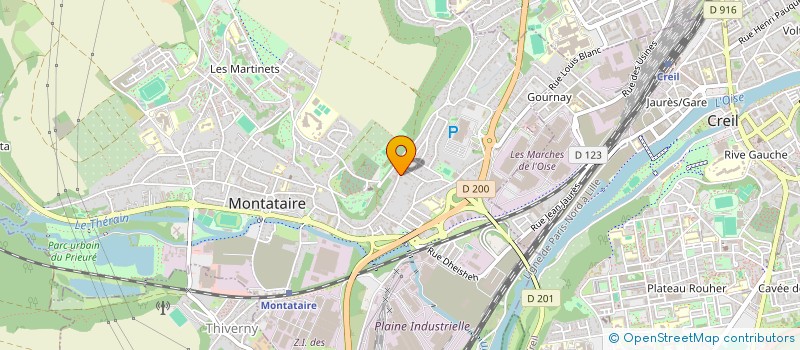 localisation de l'entreprise MONSIEUR KAMEL YETTOU  MONTATAIRE