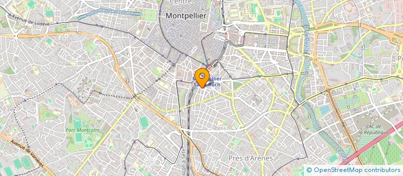 localisation de l'entreprise MONSIEUR KAMELEDDINE SABER  MONTPELLIER