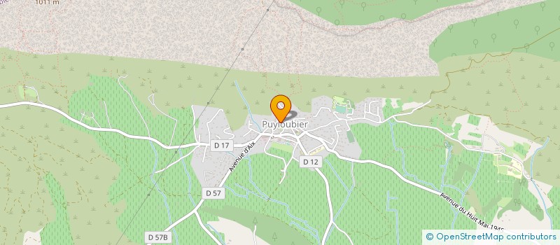 localisation de l'entreprise MONSIEUR KAMI ROUABAH  PUYLOUBIER