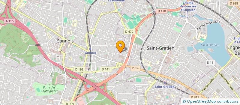 localisation de l'entreprise MONSIEUR KAMIL BENKHALED à SANNOIS