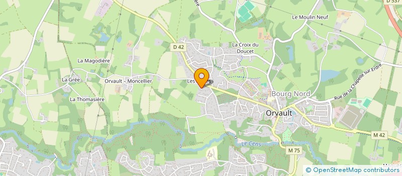 localisation de l'entreprise MONSIEUR KAMIL BICGEL à ORVAULT